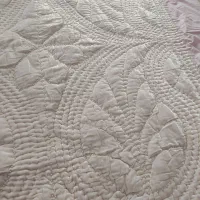 لحاف دونفره مخمل مروارید دوزی شده|رختخواب، بالش، پتو|اصفهان, دستگرده|دیوار