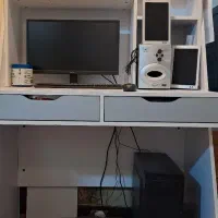 میز و مانیتور و باند و کیس کامپیوتر PC نو و سالم
