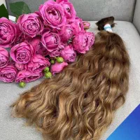 خرید موی رنگ یا حنا شده بالای ۶۰ سانت