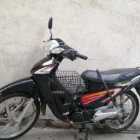 موتور سیکلت ویو پلاک قدیم