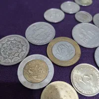 سکه های قدیمی و کلکسیونی بسیار کمیاب|کلکسیون سکه، تمبر، اسکناس|رشت, پل تالشان|دیوار
