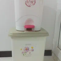 2 عدد سطل آشغال آشپزخانه