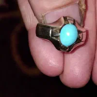 فیروزه محک عجمی سنگ نشان مهره|جواهرات|ورامین, شهرک مدرس|دیوار