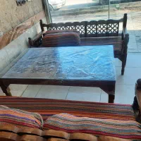 میزصندلی سنتی،میزمدیریت،حوض سنتی،دروپنجره سنتی|صندلی و نیمکت|قوچان, |دیوار