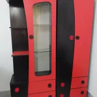 دو عدد کمد کودک|جاکفشی، کمد، دراور|جلگه ماژان, |دیوار