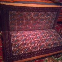 پشتی دست بافت سه جفت( ۶ تا)درحدنو.|پشتی|ارومیه, |دیوار