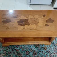 میز وسط مبلی چوب گردو