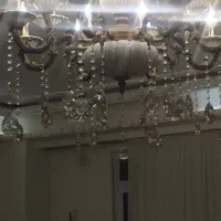 لوستر برنجی ۸ شاخه ۱۶ شعله|لوستر و چراغ آویز|تبریز, |دیوار