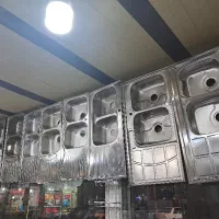 سینک ظرفشویی آشپزخانه آبشاری توکار روکار ۳۰۴ اجاق|مصالح و تجهیزات ساختمان|تبریز, |دیوار