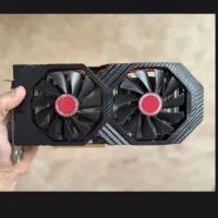 کارت گرافیک RX 580 8GBتمیز و سالم مناسب گیم و رندر