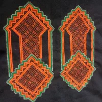 دوزنده گل یرکش رو تارشمار لوتان