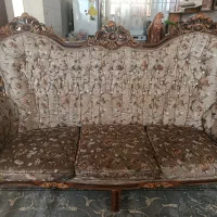 مبل ۹نفره سلطنتی|مبلمان خانگی و میز عسلی|فردوس (خراسان), |دیوار