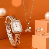 ساعت و گردنبد زیبا (رایگان میدم )