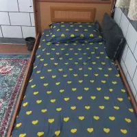 کمد تخت ومیز تحریر همگی با هم به فروش می‌رسد|تخت و سرویس خواب|کازرون, |دیوار