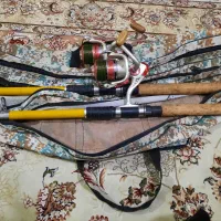 چوب و چرخ ماهی گیری