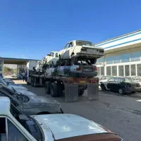 سوخته اسقاطی دوتیکه تصادفی موتور خراب