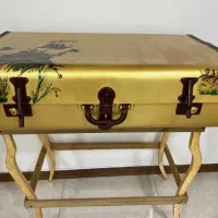 دکوری چمدان دکوراتیو میز بار صندوقچه کنارسالنی