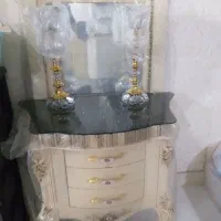 میز آینه وشعمدان