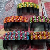 شانه سر طرح گل