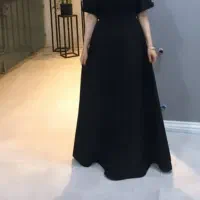 لباس مجلسی مشکی بلند