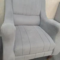 مبل ۷ نفره طوسی|مبلمان خانگی و میز عسلی|برازجان, |دیوار