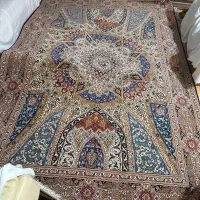 فرش ابریشم طرح گنبد