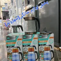 چایساز روهمی پیرکس الکتروهوم/راف/تیفانی گارانتی|سماور، چای‌ساز، قهوه‌ساز|مشهد, طلاب|دیوار