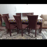 میز و صندلی غذاخوری ۸نفره|میز و صندلی غذاخوری|شاهینشهر, شهرک گلدیس|دیوار