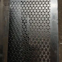 ورق پانچ(مشبک)، دایره و طرحدار سیاه و گالوانیزه|عمده‌فروشی|مشهد, خین عرب|دیوار
