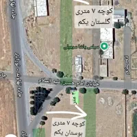 فروش زمین مسکونی وتجاری در بیان