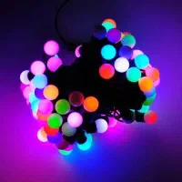 ریسه فندقی مولتی /  فندقی RGB هفت رنگ|ریسه و چراغ تزئینی|مشهد, سعد آباد|دیوار