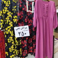 حراج پیراهن نخی 250هندی650|لباس|قشم, |دیوار