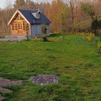 کلبه چوبی جنگلی