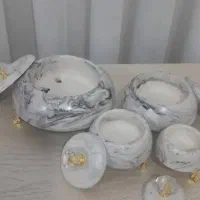 ظروف سنگ مصنوعی|صنایع دستی و سایر لوازم تزئینی|بندر ماهشهر, |دیوار