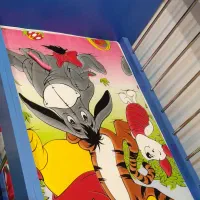 تخت کودک و نوزاد تم ابی و سفید|تخت و سرویس خواب|مشهد, امیریه|دیوار