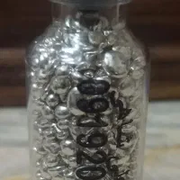 قرص قالکاره نقره ساچمه ( حکاکی فیروزه )