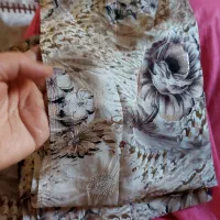 چادر دوخته شده نخی و پارچه چادری نقره کوب وشال|لباس|زنجان, |دیوار