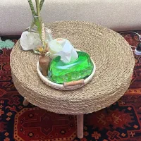 میز عسلی حصیری|مبلمان خانگی و میز عسلی|پرند, فاز ۵|دیوار