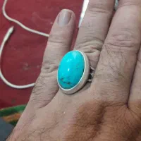 انگشتر نقره فیروزه