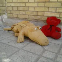 دوتاعروسک بچه|اسباببازی بچه|شیراز, لاله|دیوار