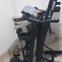 تردمیل حرفه ای .چندکاره .شیب برقی.۱۲۰کیلوی نو|تجهیزات ورزشی|کرج, کوی کارمندان جنوبی|دیوار