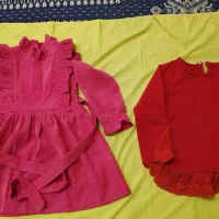 پیراهن های دخترانه یلدایی|کفش و لباس بچه|تهران, افسریه جنوبی|دیوار