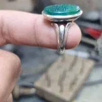 انگشتر عقیق سبز|جواهرات|قم, ارم|دیوار