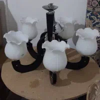 لوستر۵شعله.درحدنو|لوستر و چراغ آویز|مشهد, صیاد شیرازی|دیوار
