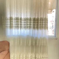 پرده پذییرایی و اتاق