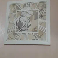 ساعت دیواری چوب