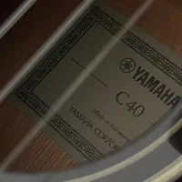 گیتار یاماها c 40 مشکی اصلی ساخت اندونزی|گیتار، بیس، امپلیفایر|تهران, سازمان برنامه شمالی|دیوار