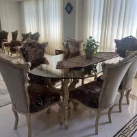 مبل ۹ نفره با ناهار خوری ۸ نفره