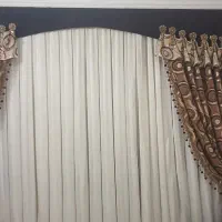 پرده بادکوری