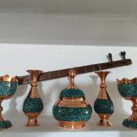 ست فیروزه کوبی|صنایع دستی و سایر لوازم تزئینی|اصفهان, دشتستان|دیوار